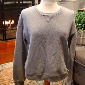 Top Shop Soft and cozy inside out sweatshirt .